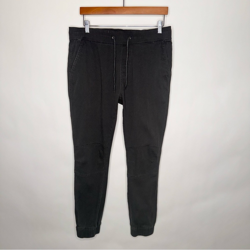 STITCHES & RIVETS PANTS MENS LARGE BOTTOMS DARK GREY NEUTRAL